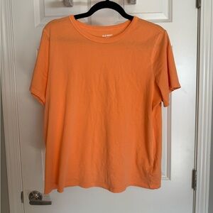Old Navy Vibrant Orange Tee